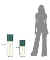 Mauro Ferretti Suport Vazagrent Set 2 Bucati cm Ø 23X70-19X50(m-6)