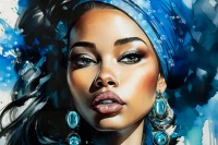 Mauro Ferretti Pictura Pe Pânza Lacuita Cadru cm 82X4X82(m-2)