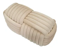 Mauro Ferretti bancă Softy Crem, Dimensiuni: 90X45X45 cm.(m-4)