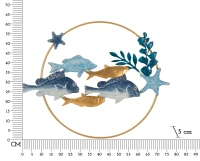 Mauro Ferretti Panou De Perete Marine cm 77X5X63(m-6)