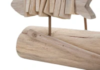 Mauro Ferretti Sculptura Peste In Natura cm 37X10X24(m-5)