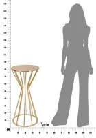 Mauro Ferretti Suport Pentru Telefon Aurii cm Ø 38X80(m-7)