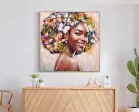 Mauro Ferretti Pictura Pe Pânză Cu Rama -A- cm 82X4,5X82(m-6)