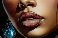 Mauro Ferretti Pictura Pe Pânza Lacuita cm 82X4X82(m-3)