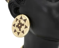 Mauro Ferretti Statuie Femeie Masai cm 21,5X27,5X45(m-6)