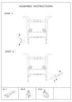 Mauro Ferretti Carucior Dreptunghiular 83X46X87,5(m-9)