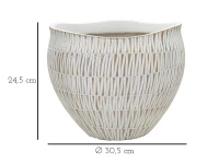 Mauro Ferretti Cachepot Stiky Elegant cm Ø 30,5X24,5(m-6)