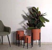 Mauro Ferretti Suport Vaza Milly Tris cm Ø 36X56,5-30X48,5-24X37,5(m-8)