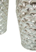 Mauro Ferretti Suport Vaze Set 2 Bucati Din Metal Argintiu cm Ø 37X92X-32X75(m-4)