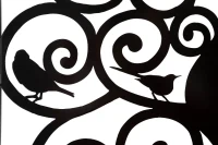 Mauro Ferretti Panou Fier Copac cm 70X1X70(m-2)