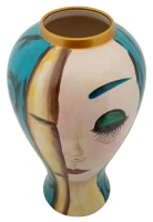Mauro Ferretti Vaza Ceramica Art Face cm Ø 28X50(m-5)