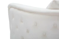 Mauro Ferretti Fotoliu Bucuresti Crema Si Aurii cm 76X74X73(m-6)