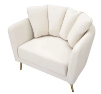 Mauro Ferretti  Fotoliu Kiev Bej cm 88X77X74(m-4)