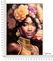 Mauro Ferretti Pictura Pe Pânză Cu Rama Zena -A- cm 72X4,5X102(m-8)