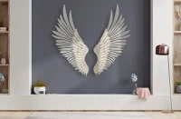 Mauro Ferretti Panou Aripi Natural Set 2 Bucati cm 43,8X2,5X104(m-5)