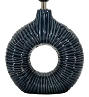 Mauro Ferretti Lampă De Masa Albastră cm 28,5X15X43(m-3)