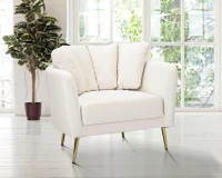 Mauro Ferretti  Fotoliu Kiev Bej cm 88X77X74(m-8)