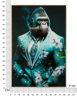 Mauro Ferretti Pictura Pe Pânza Lacuita Kongy -A- Cu Cadru cm 62X4X92(m-7)