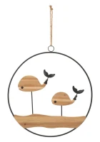 Mauro Ferretti Panou De Perete Balene cm 56X2X60(m-1)