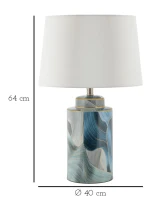 Mauro Ferretti Lampa De Masa Eleganta Ceramica cm Ø 40X64(m-6)