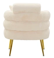 Mauro Ferretti Fotoliu Soffy Plus Cu Perna Alb cm 78X68X85(m-9)