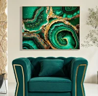 Mauro Ferretti Picture Pe Pânza Lacuita Smeraldy -A- Cu Rama cm 82X4X62(m-6)