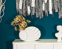 Mauro Ferretti Vaza Poliresina cm 34X11,5X24,5(m-6)