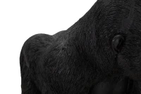 Mauro Ferretti Statuie Gorila Negru cm 35X21,5X37,5(m-6)