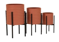 Mauro Ferretti Suport Vaza Milly Tris cm Ø 36X56,5-30X48,5-24X37,5(m-3)