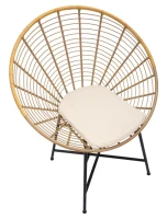 Mauro Ferretti Scaun Panama Cu Perna cm 72X56,5X88(m-4)