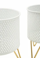 Mauro Ferretti Suport Vaza Set 2 Buc cm Ø 16X20-13X20(m-3)