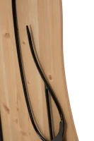 Mauro Ferretti Panou De Perete Beauty Fier Si Lemn 60X2X90(m-4)