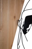 Mauro Ferretti  Panou Perete -B- Fier Si Lemn cm 50X2X90(m-3)