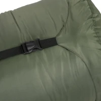 Outsunny Schlafsack, wasserdicht, leicht, gefüttert, Isolierung bis -20° C, 200L x 85B x 15H cm, Dunkelgrün(m-9)