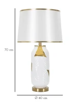 Mauro Ferretti  Lampa De Masa Ceramica cm Ø 40X70(m-6)