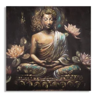 Mauro Ferretti Pictura Pe Pânză Buddha -A- cm 100X3X100(m-1)