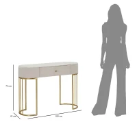 Mauro Ferretti Consola Montpellier Crema cm 100X40X75(m-8)