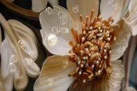 Mauro Ferretti Pictura Pe Pânza Lacut Narcy -B- Cu Rama cm 82X4X82(m-3)