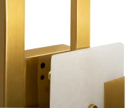 Mauro Ferretti Lampă De Perete Cub cm 15X8X33(m-4)