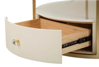 Mauro Ferretti  Masuta de cafea din imitatie de piele 30X64X91 cm.(m-4)