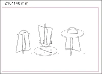 Mauro Ferretti Masuta Verde cm Ø 45X59(m-9)