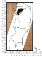 Mauro Ferretti  Panou Perete -B- Fier Si Lemn cm 50X2X90(m-6)