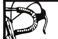 Mauro Ferretti Set Panouri Perete Bicicleta 3 Bucati cm 40X1.3X60 (Singura Buc.)(m-4)