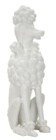 Mauro Ferretti Statuie In Forma De Caine Alb cm 20X26X61(m-1)