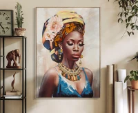 Mauro Ferretti  Pictura Pe Pânză Cu Rama Ayda -A- cm 72X4,5X102(m-6)