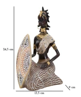 Mauro Ferretti  Scaun Tribal Masai cm 13,5X9X24,5(m-6)