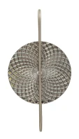 Mauro Ferretti Lampa De  Perete Argintie cm 28X15X54(m-1)