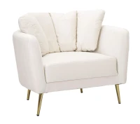 Mauro Ferretti  Fotoliu Kiev Bej cm 88X77X74(m-1)