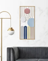 Mauro Ferretti Panou De Perete Colorat -A- cm 37X2X84(m-5)