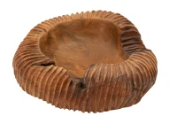 Mauro Ferretti Tavă Garit Tec, Dimensiuni: 37X40X16 cm.(m-6)